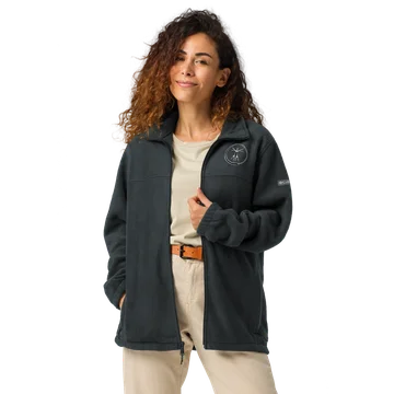 Body Zen Unisex Columbia fleece jacket w Body Zen logo