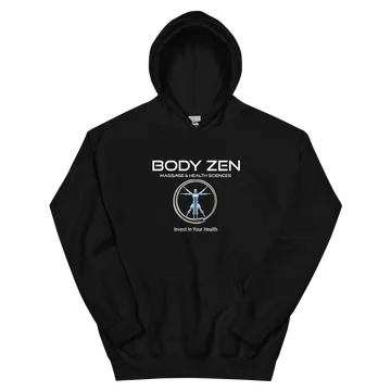 Unisex Hoodie w Body Zen logo