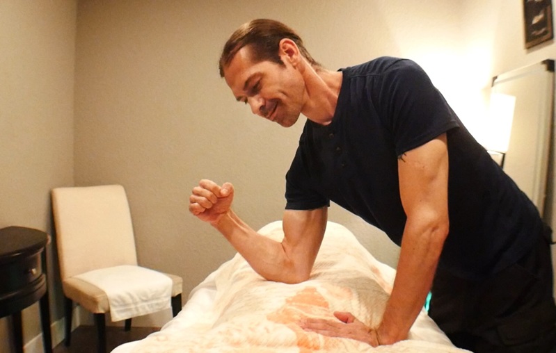 Deep tissue massage at Body Zen in south Tampa